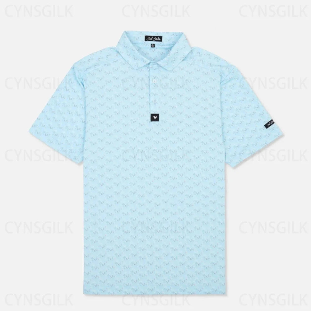 Golf Shirt Men higher quality Short Sleeves Sports Shirts Short Golf wear golf clothing Polo Shirt Golf Trainning