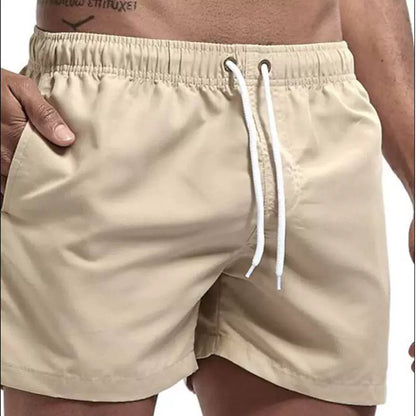 Men's Swim Shorts w/ Drawstring and Pockets