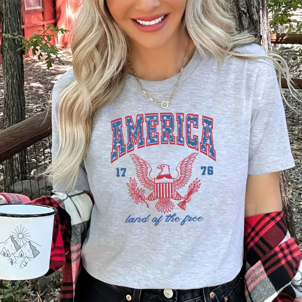 Women's Comfort Colors 4th of July 1776 Tee