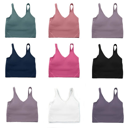 Women's Shockproof Sports Yoga Bra w/ U-Back