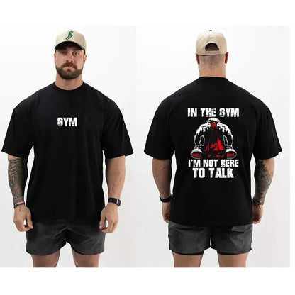 Summer Gym Men's T-Shirt Thavage Muscular 2023 Men CBUM Cotton Gym T Shirt CBUM Fitness Joggers Pure Cotton Shirt CBUM Tshirt