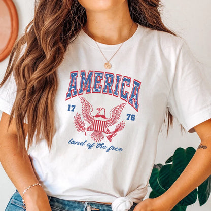 Women's Comfort Colors 4th of July 1776 Tee